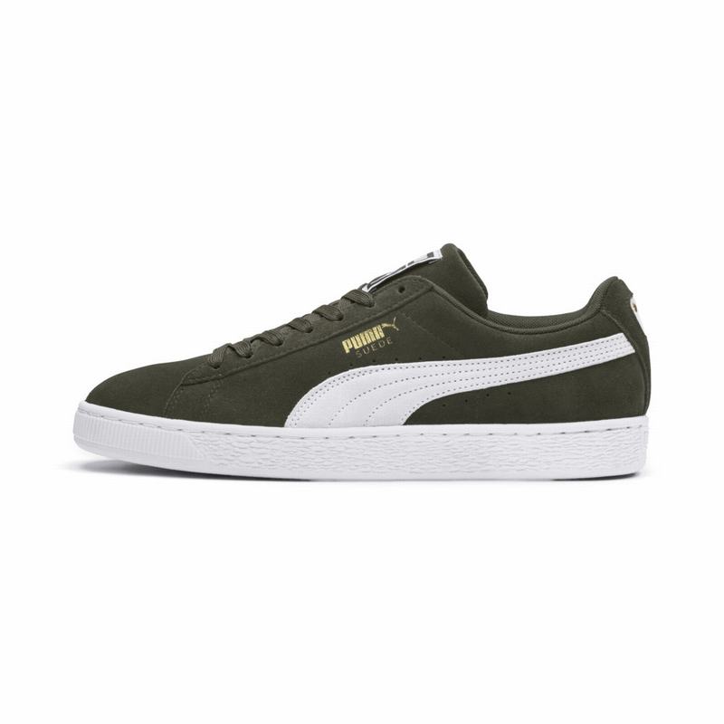 Basket Puma Suede Classic Femme Blanche/Blanche Soldes 191ATMNY